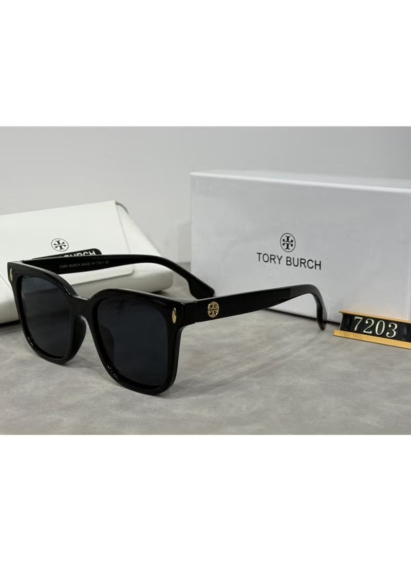 Tory Burch 100% UVA / UVB Protection Unisex Metal Sunglasses